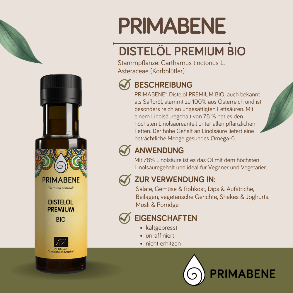 Bild von Distelöl PREMIUM Bio
